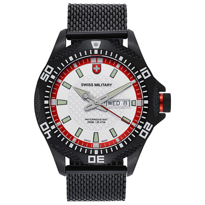 Front view of Swiss Military Tank Men's Swiss Quartz (Battery-Powered) Watch 2740