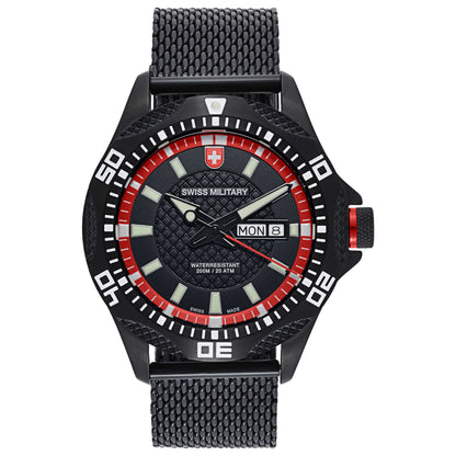 Front view of Swiss Military Tank Men's Swiss Quartz (Battery-Powered) Watch 2741