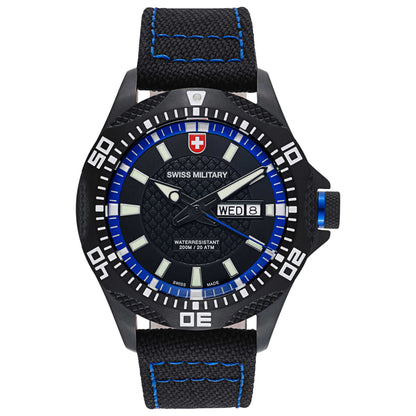 Front view of Swiss Military Tank Men's Swiss Quartz (Battery-Powered) Watch 27421