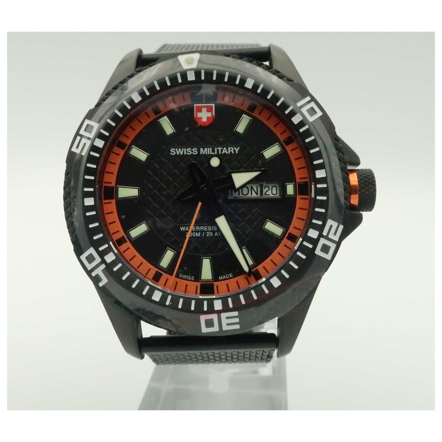 Front view of Swiss Military Tank Men's Swiss Quartz (Battery-Powered) Watch 2743-PO