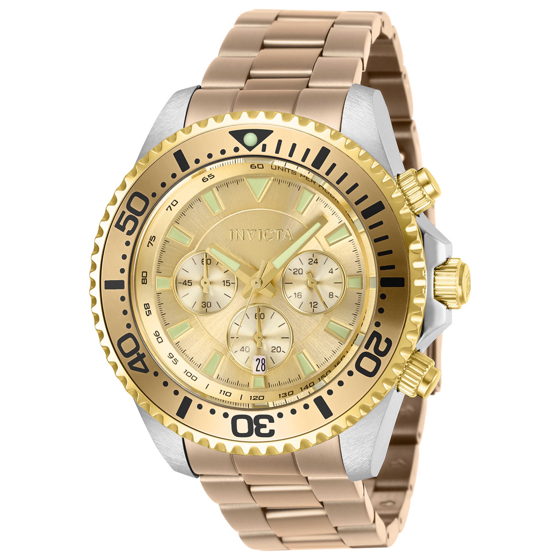 Front view of Invicta Pro Diver Men's Quartz Watch 27476