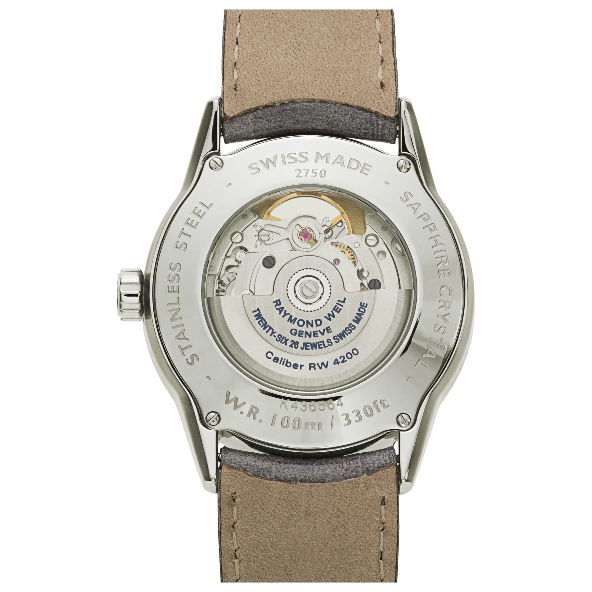 Raymond Weil Freelancer Women's Automatic Watch 2750-SLS-20081 - Image #2