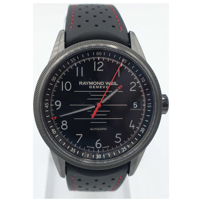 Front view of Raymond Weil Freelancer Men's Automatic Watch 2754-BKR-05200-SD