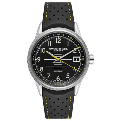 Front view of Raymond Weil Freelancer Men's Automatic Watch 2754-SR-05200