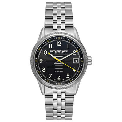 Front view of Raymond Weil Freelancer Men's Automatic Watch 2754-ST-05200