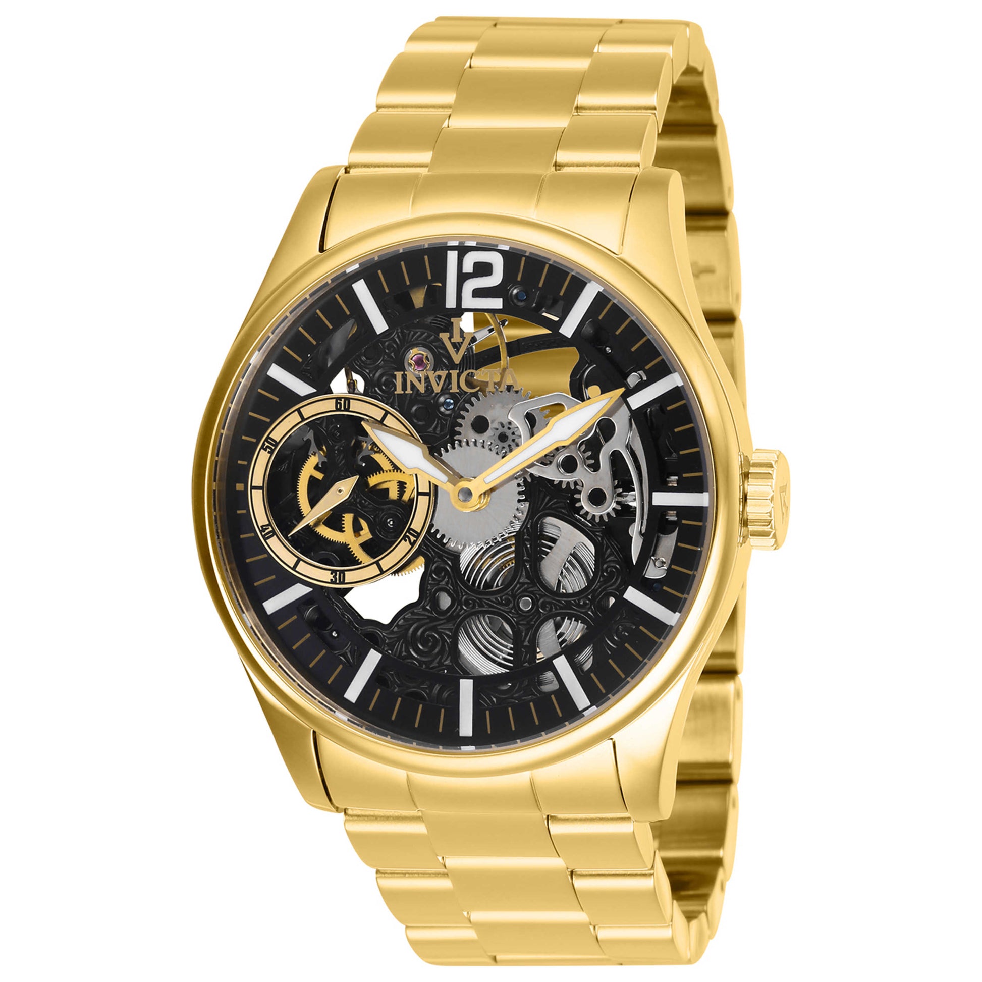 Front view of Invicta Vintage Men's Manual-Wind Watch 27566
