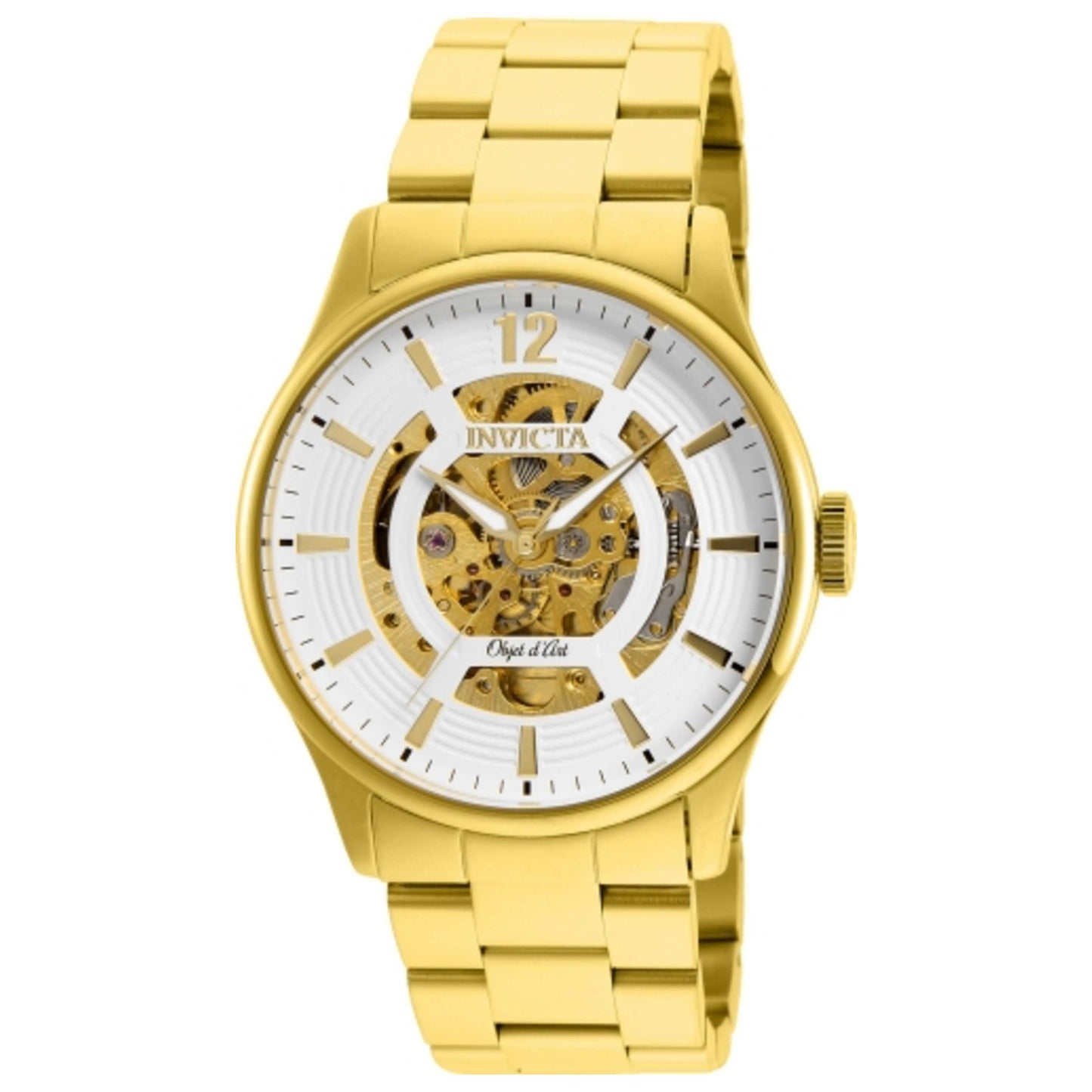 Front view of Invicta Objet D Art Men's Automatic Watch 27571