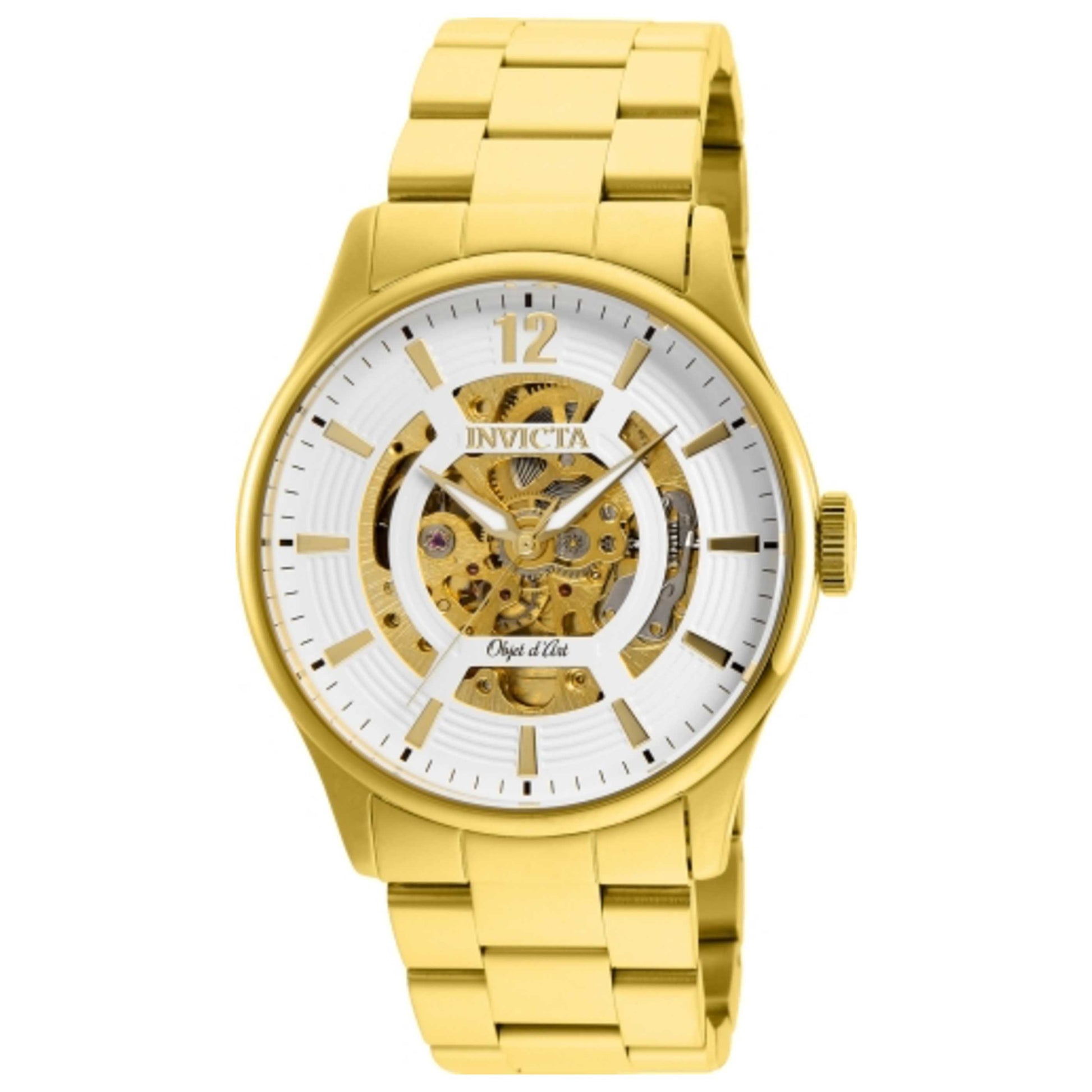 Front view of Invicta Objet D Art Men's Automatic Watch 27571