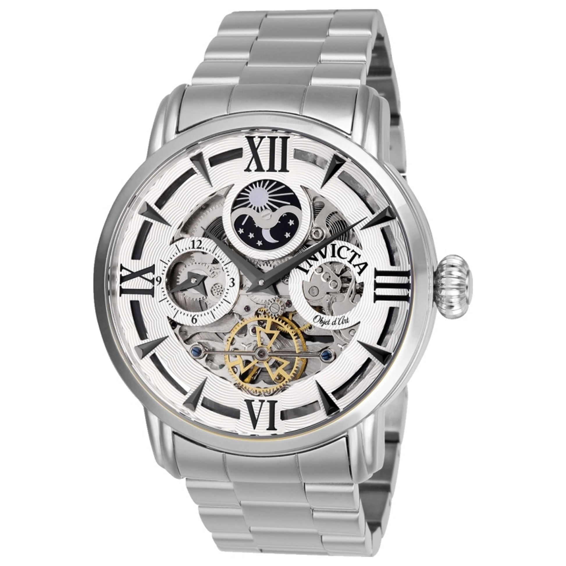 Front view of Invicta Objet D Art Men's Automatic Watch 27575