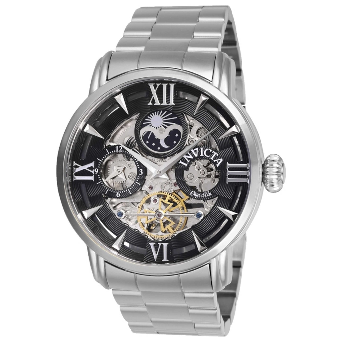 Front view of Invicta Objet D Art Men's Automatic Watch 27576