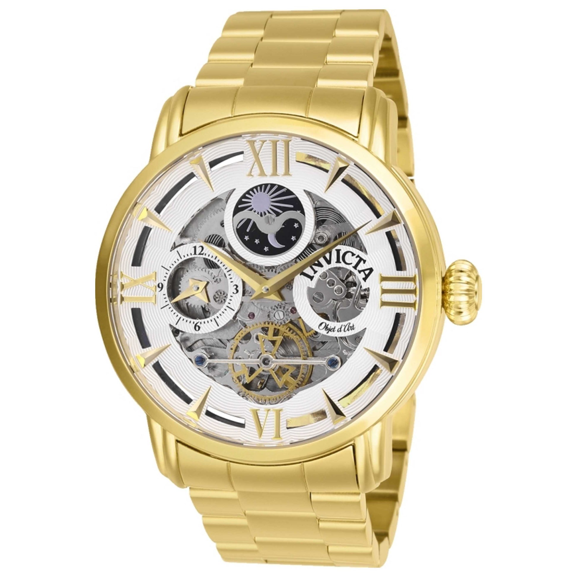 Front view of Invicta Objet D Art Men's Automatic Watch 27578