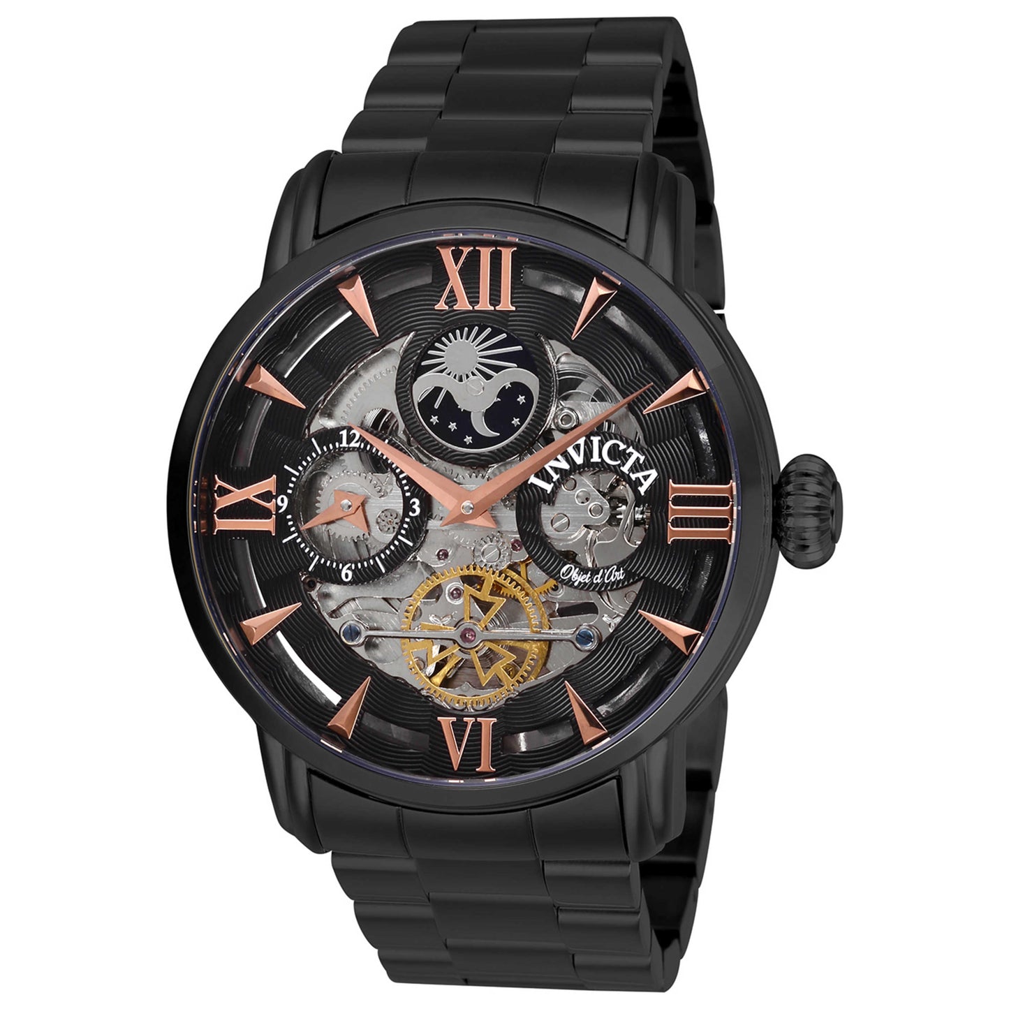 Front view of Invicta Objet D Art Men's Automatic Watch 27580