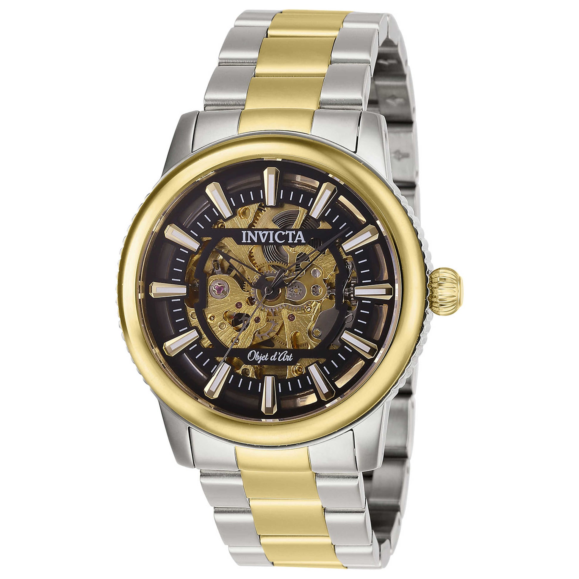 Front view of Invicta Objet D Art Men's Automatic Watch 27589