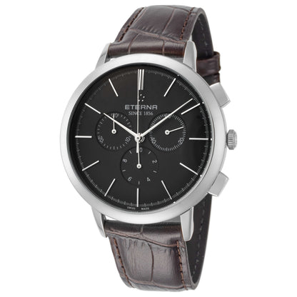 Front view of Eterna Eternity Men's Swiss Quartz (Battery-Powered) Watch 2760-41-50-1415