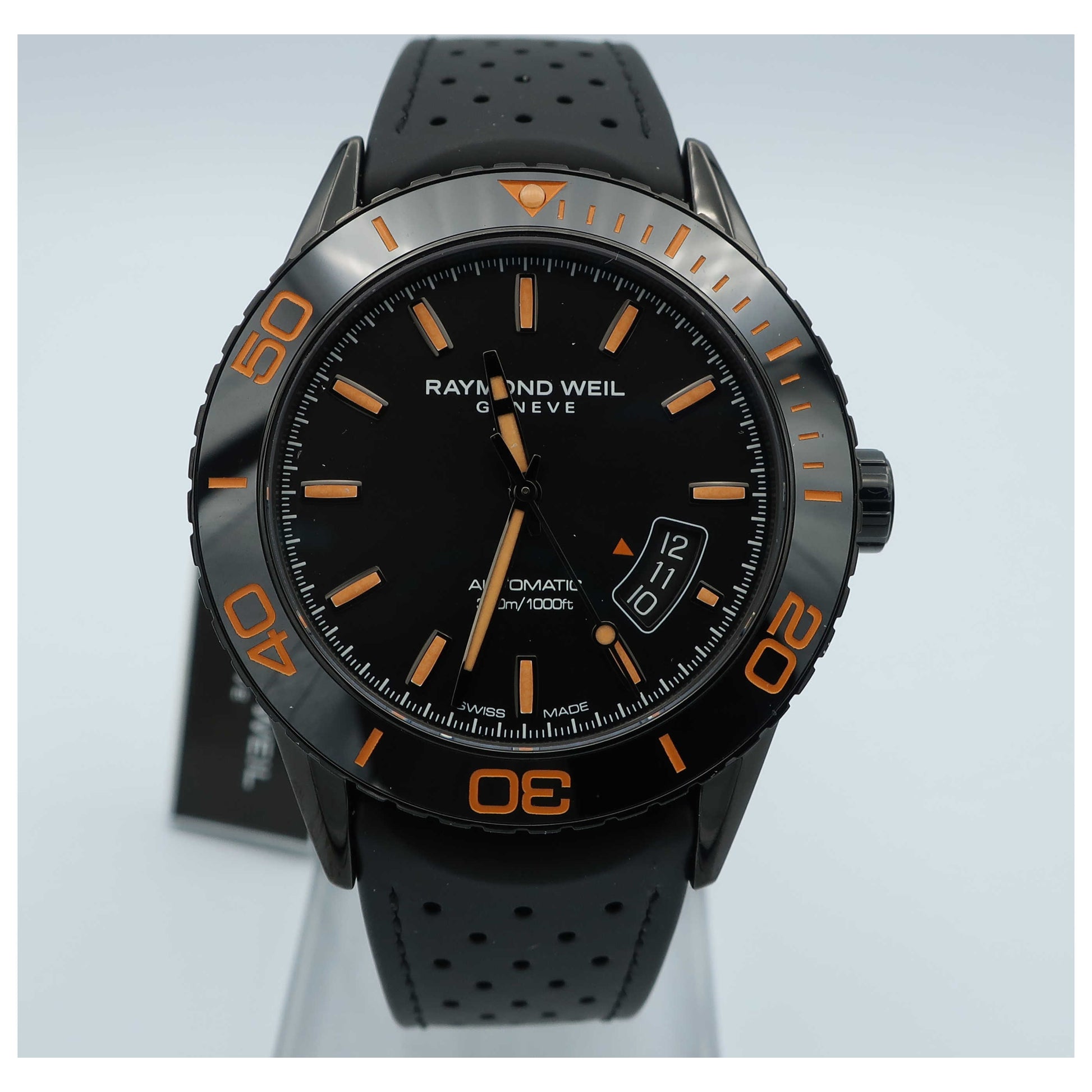 Front view of Raymond Weil Freelancer Men's Automatic Watch 2760-SB2-20001-SD