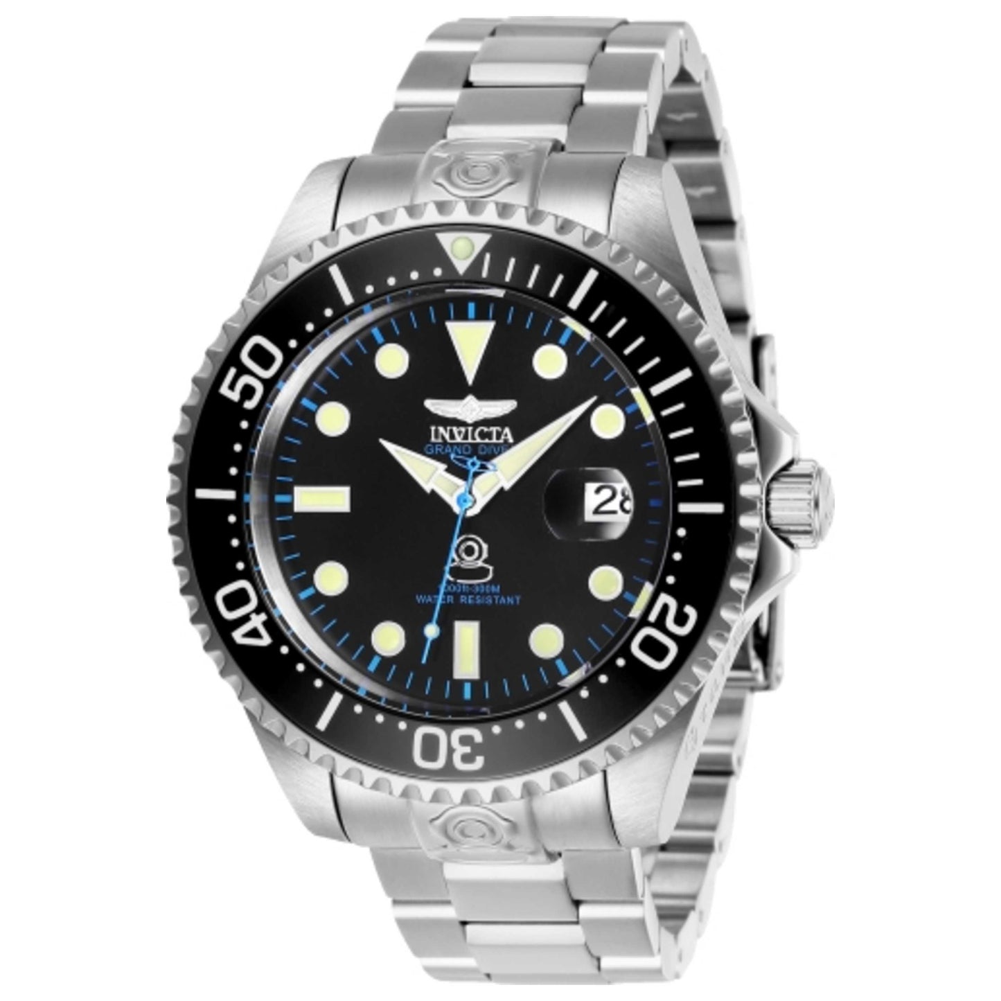 Front view of Invicta Pro Diver Men's Automatic Watch 27610