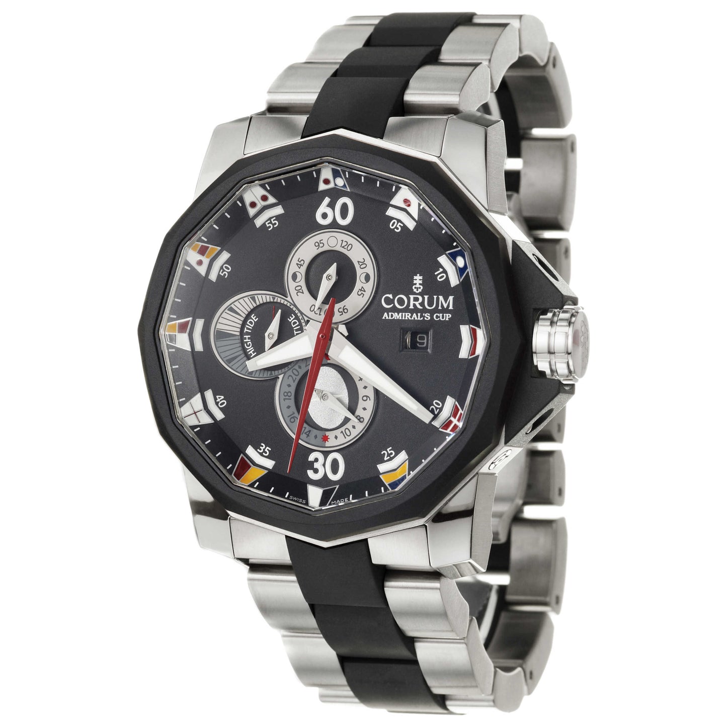 Front view of Corum Admiral's Cup Men's Automatic Watch 277-931-06-V791-AN12