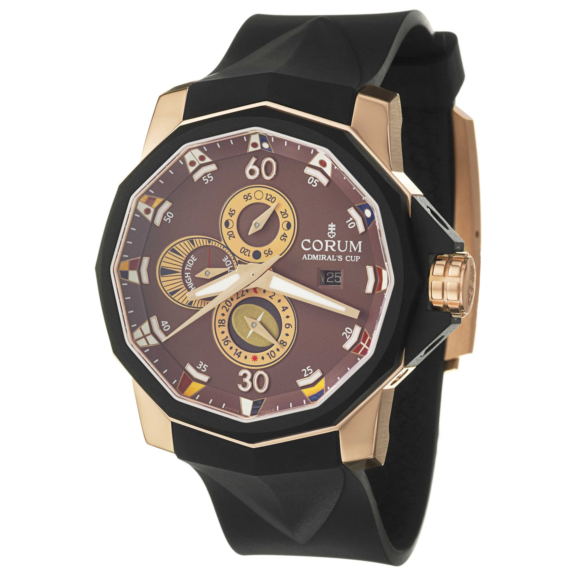 Front view of Corum Admiral's Cup Men's Automatic Watch 277-931-91-0371-AG32