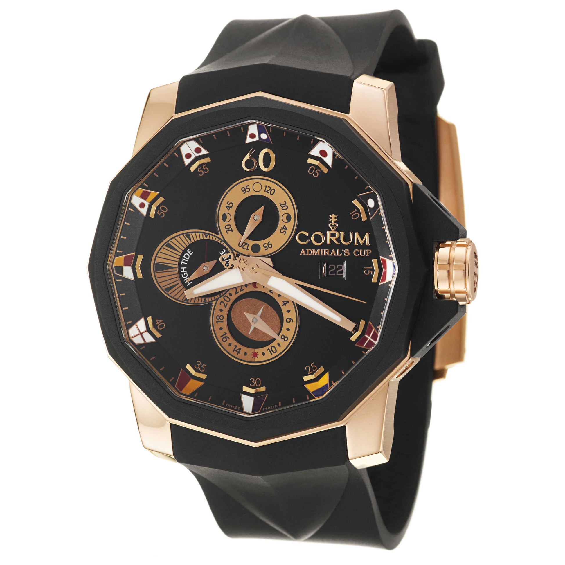 Front view of Corum Admiral's Cup Men's Automatic Watch 277-931-91-0371-AN32