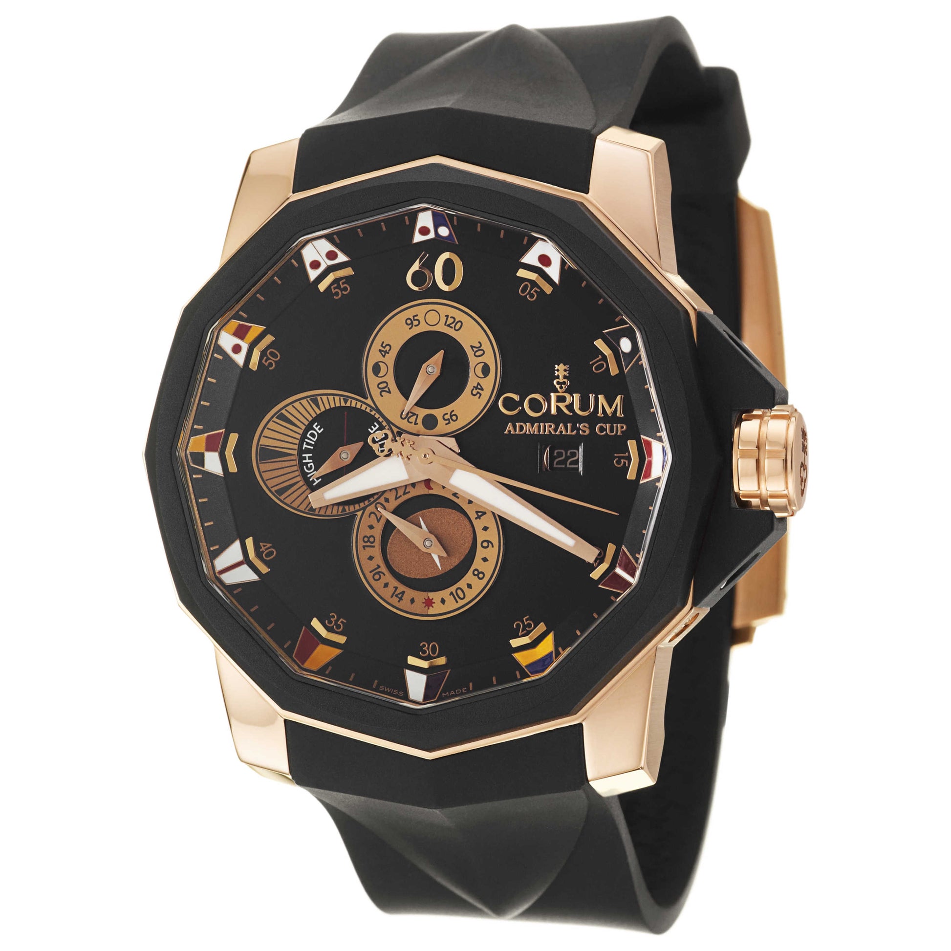 Front view of Corum Admiral's Cup Men's Automatic Watch 277-931-91-0371-AN42