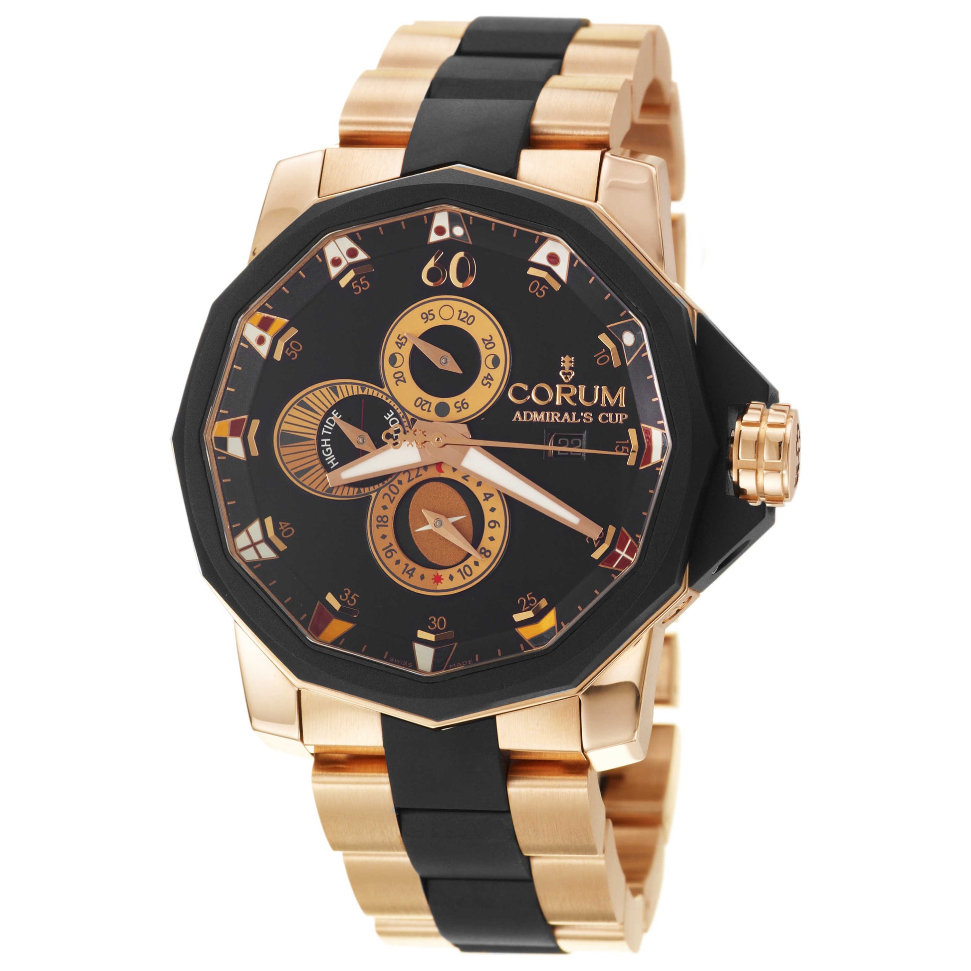 Front view of Corum Admiral's Cup Men's Automatic Watch 277-931-91-V791-AN32
