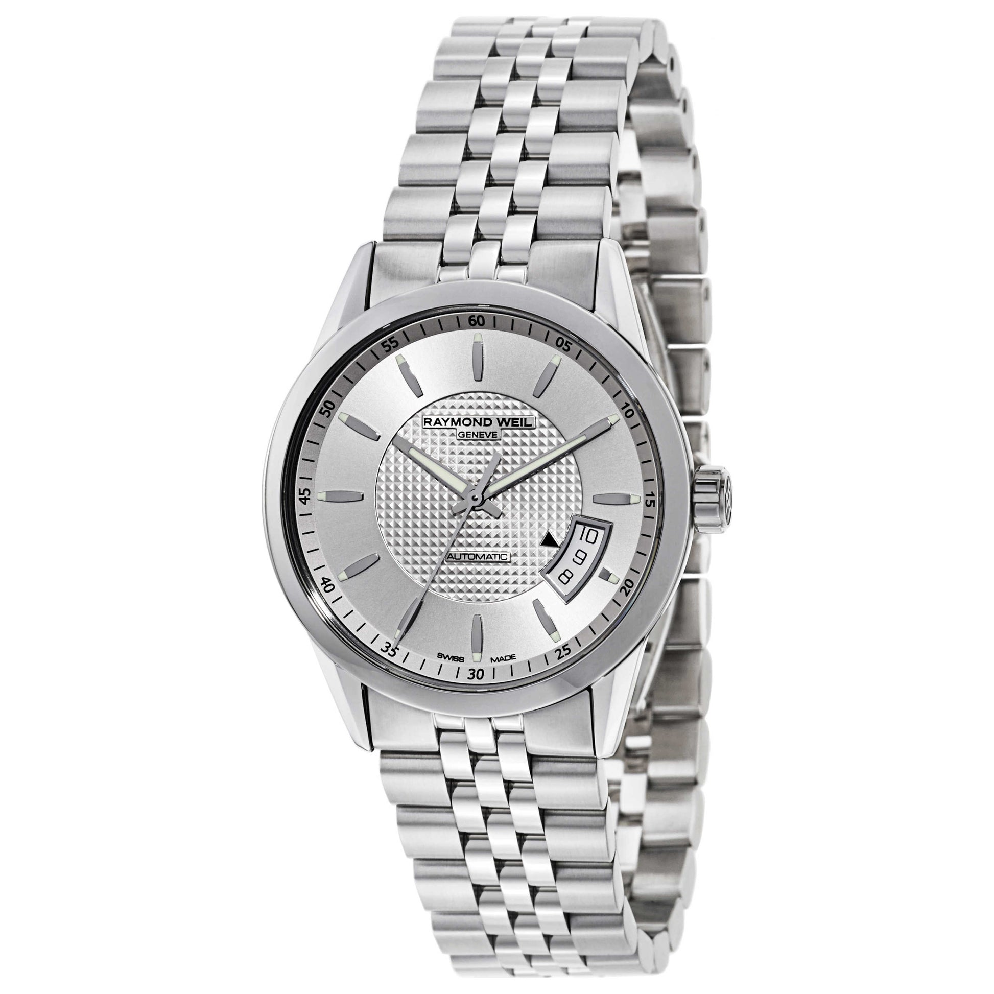 Front view of Raymond Weil Freelancer Men's Automatic Watch 2770-ST-65021