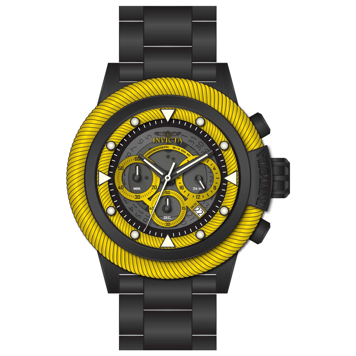 Front view of Invicta Bolt Men's Quartz Watch 27809
