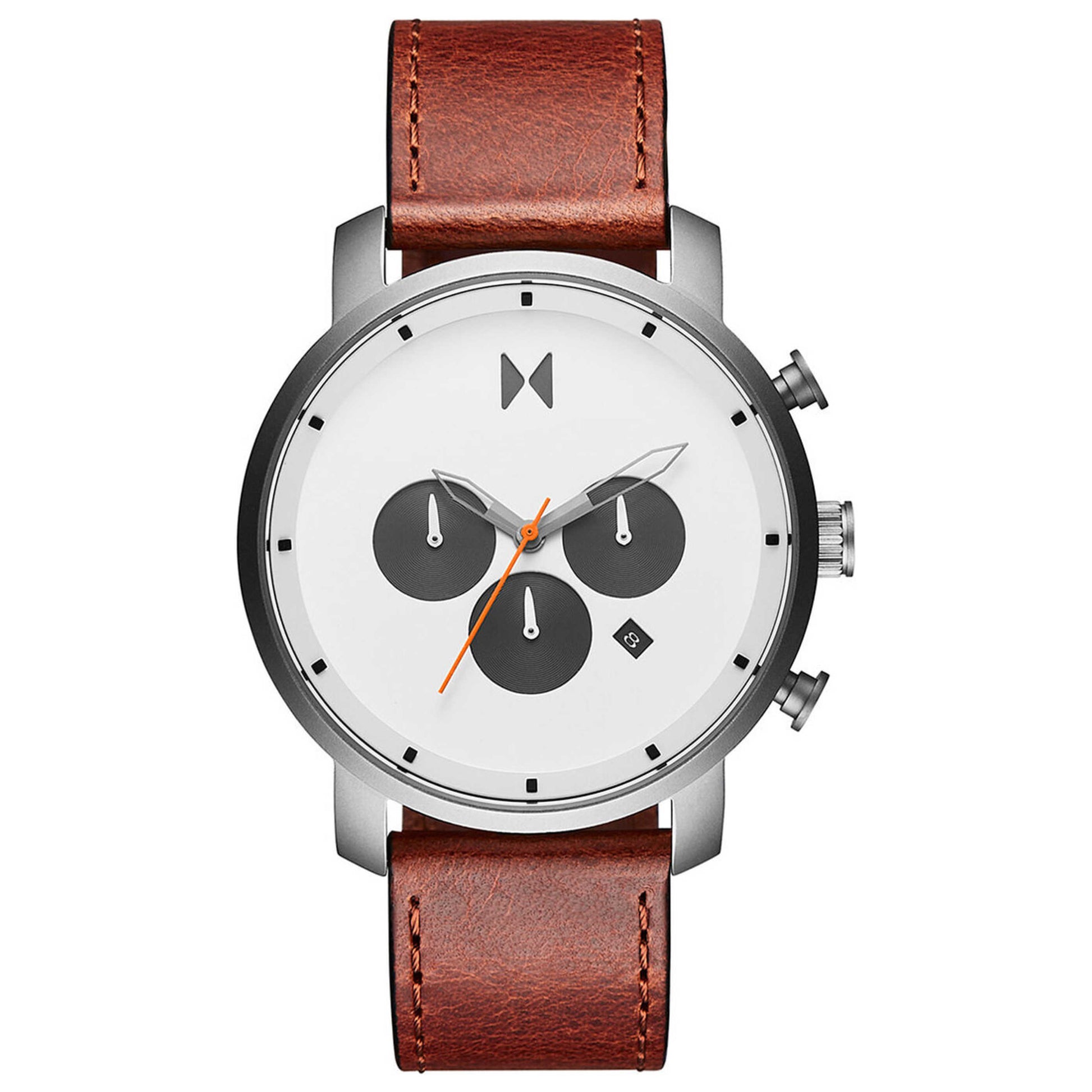 Front view of MVMT Chrono Sienna Men's Quartz Watch 28000011