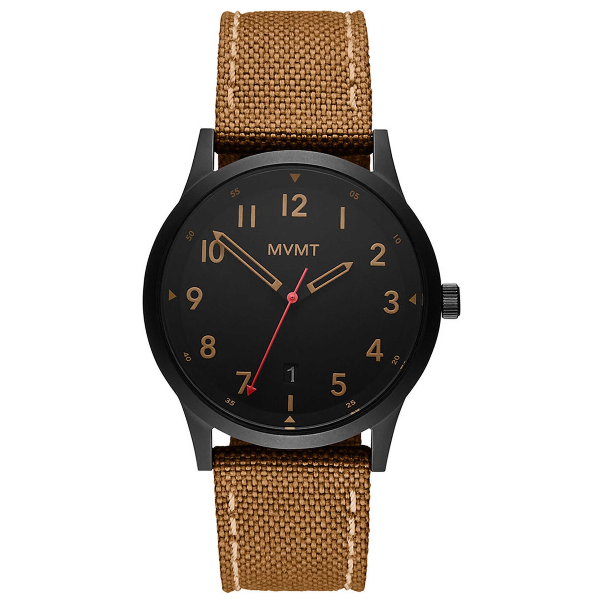 Front view of MVMT Field Men's Quartz Watch 28000017