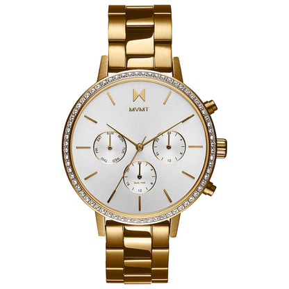 Front view of MVMT Crysta Nova Women's Quartz Watch 28000134