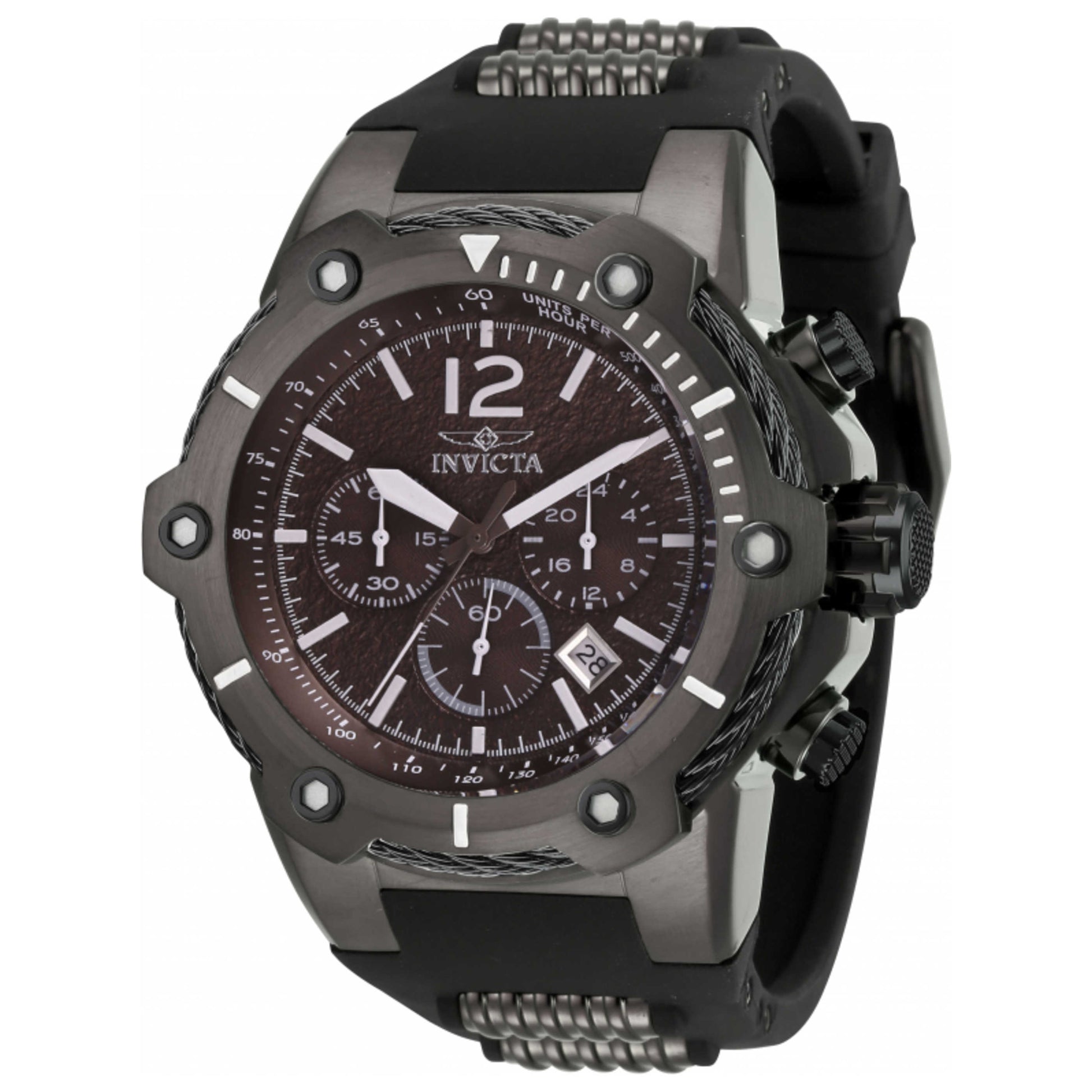 Front view of Invicta Bolt Men's Quartz Watch 28028