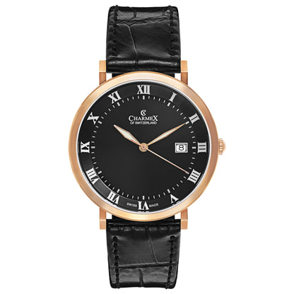 Front view of Charmex Copenhagen Men's Swiss Quartz (Battery-Powered) Watch 2806