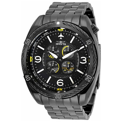 Front view of Invicta Aviator Men's Quartz Watch 28086