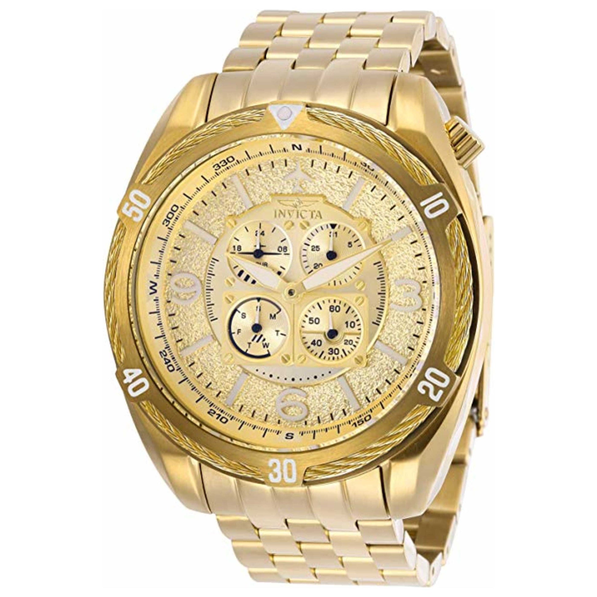 Front view of Invicta Aviator Men's Quartz Watch 28088