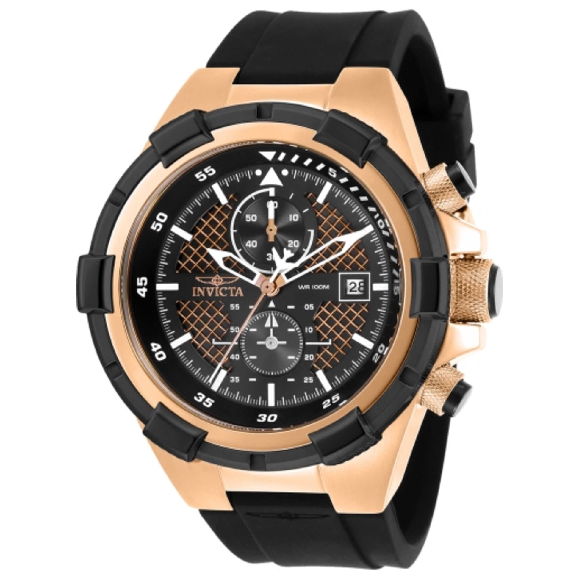 Front view of Invicta Aviator Men's Quartz Watch 28097