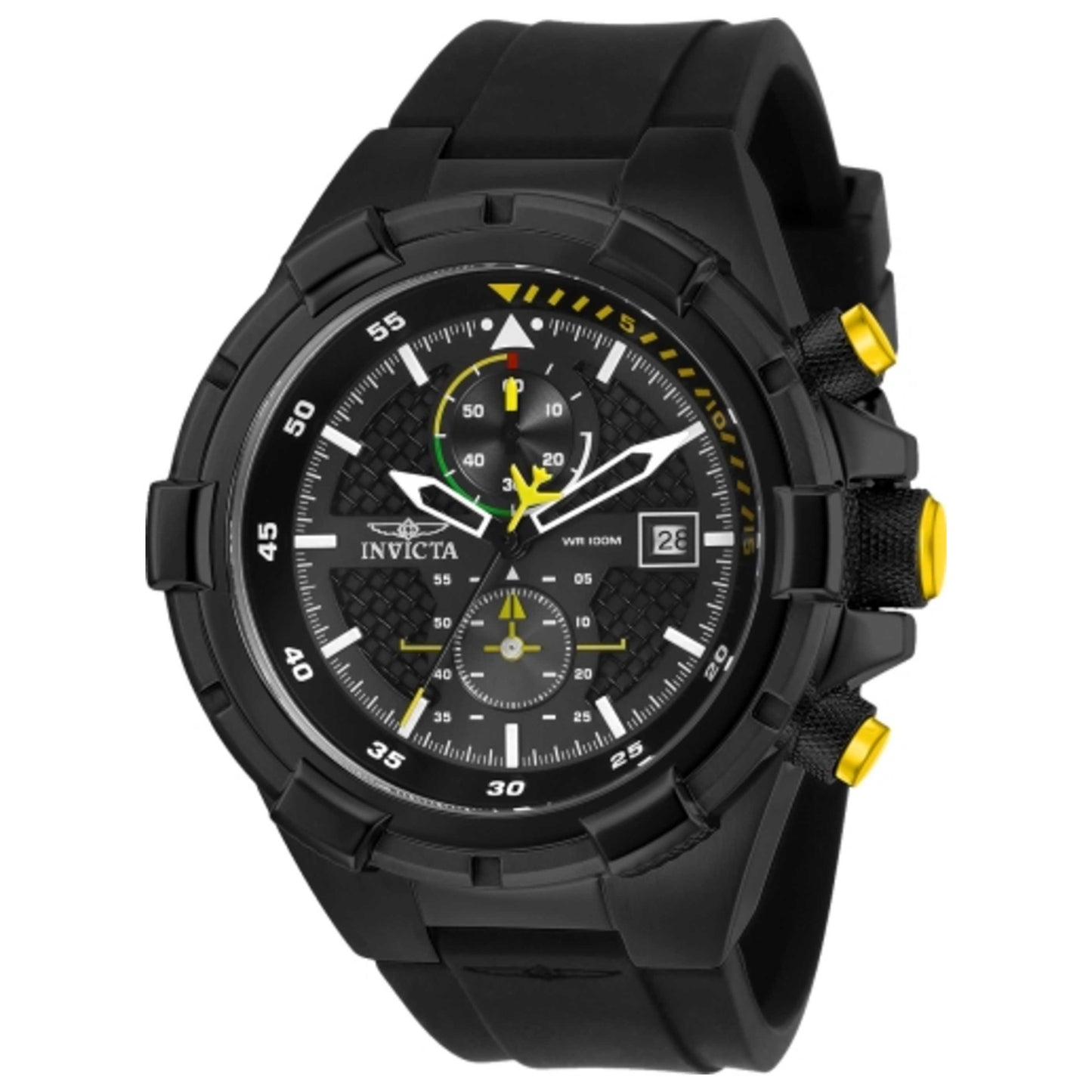 Front view of Invicta Aviator Men's Quartz Watch 28103
