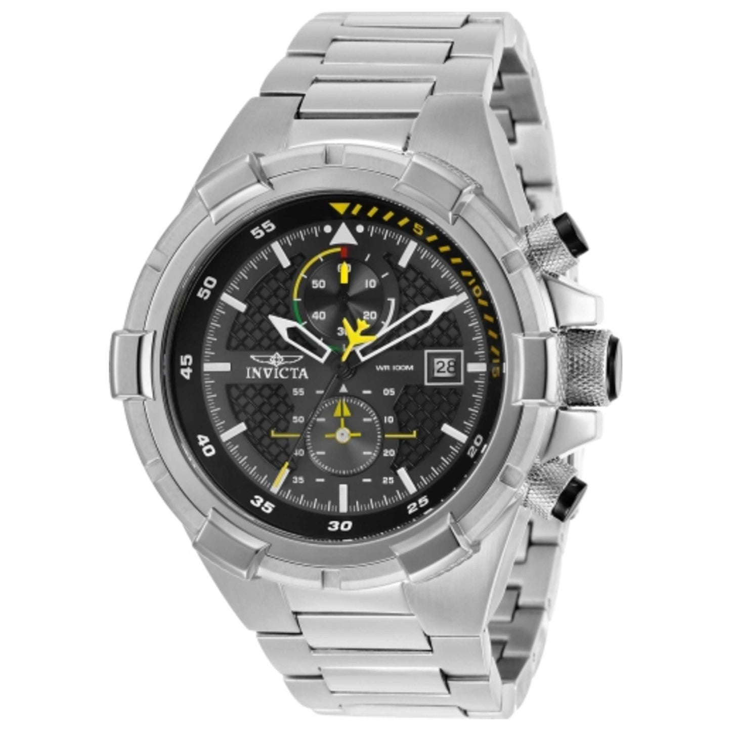 Front view of Invicta Aviator Men's Quartz Watch 28108