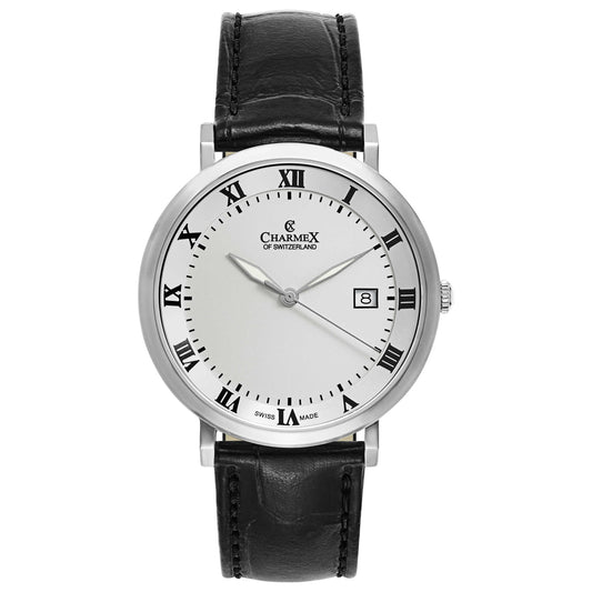 Front view of Charmex Copenhagen Men's Swiss Quartz (Battery-Powered) Watch 2810