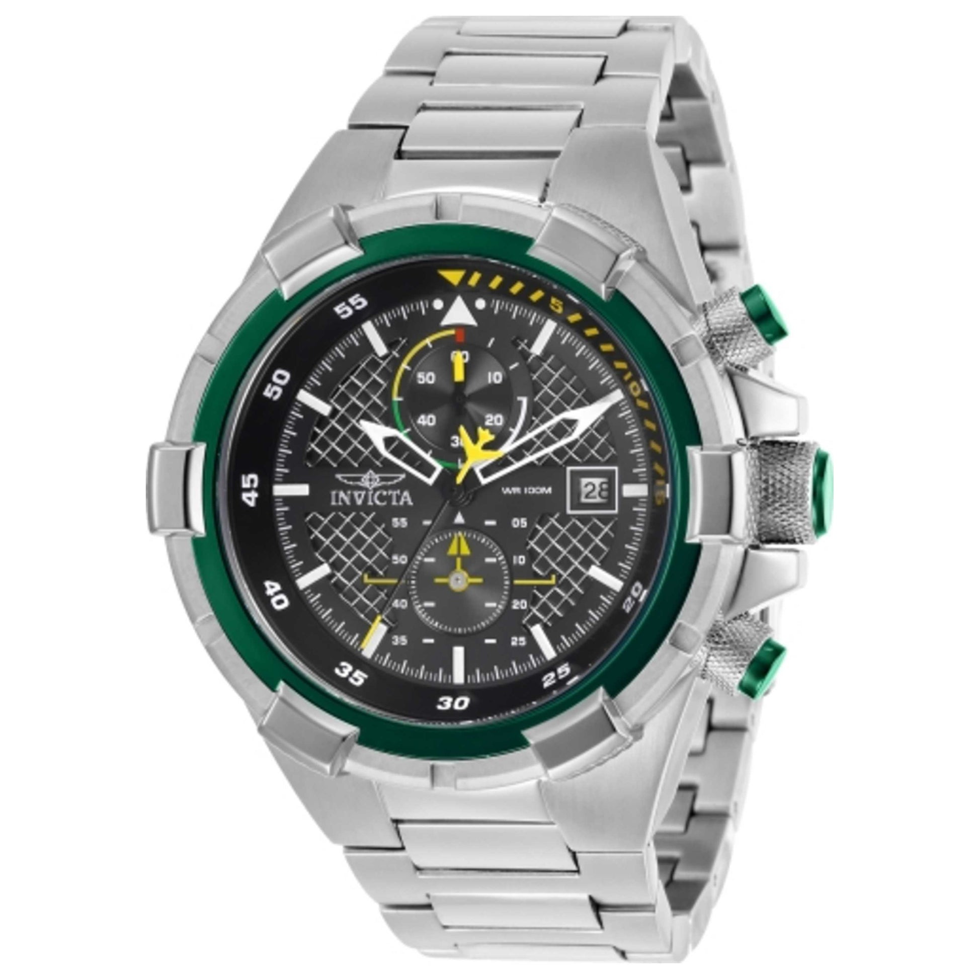 Front view of Invicta Aviator Men's Quartz Watch 28113