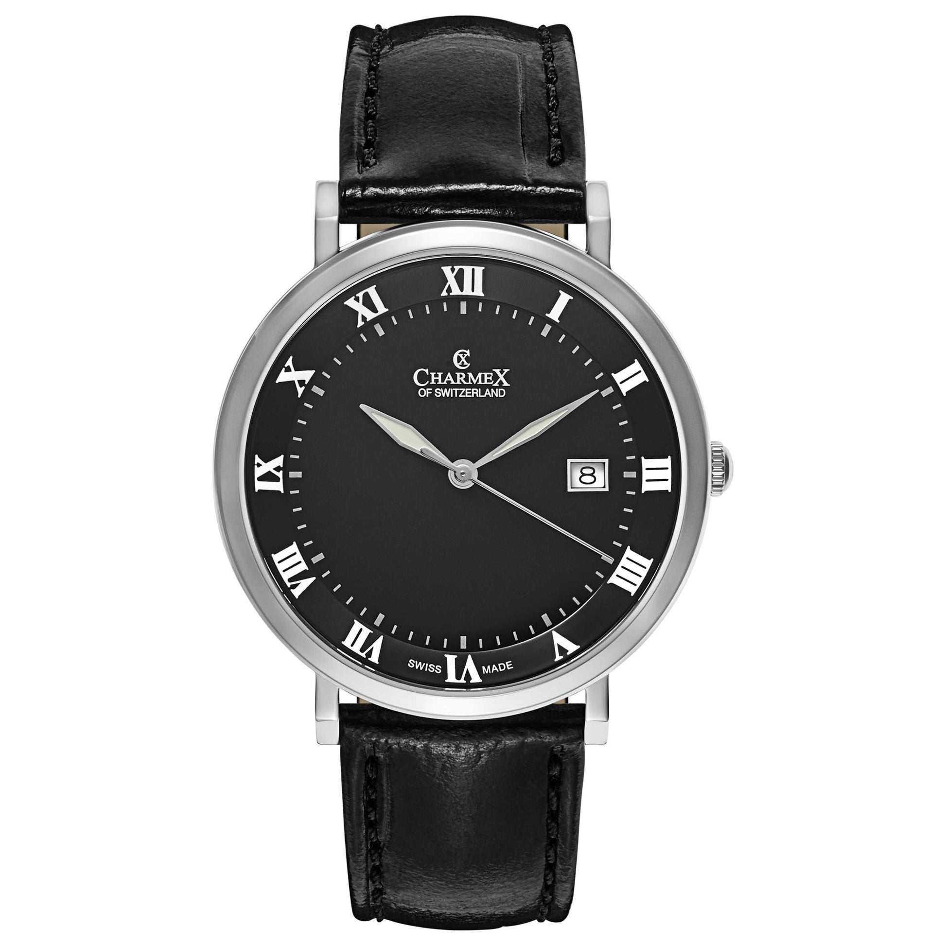 Front view of Charmex Copenhagen Men's Swiss Quartz (Battery-Powered) Watch 2811