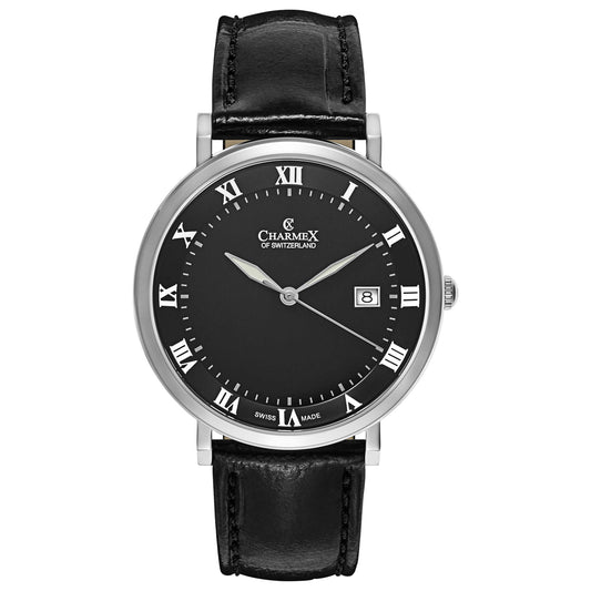 Front view of Charmex Copenhagen Men's Swiss Quartz (Battery-Powered) Watch 2811