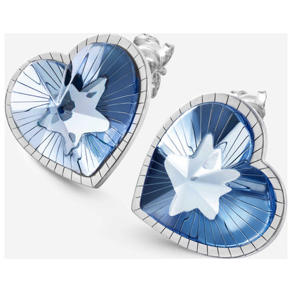 Front view of Baccarat Etoile Mon Coeur Women's Earrings 2812859