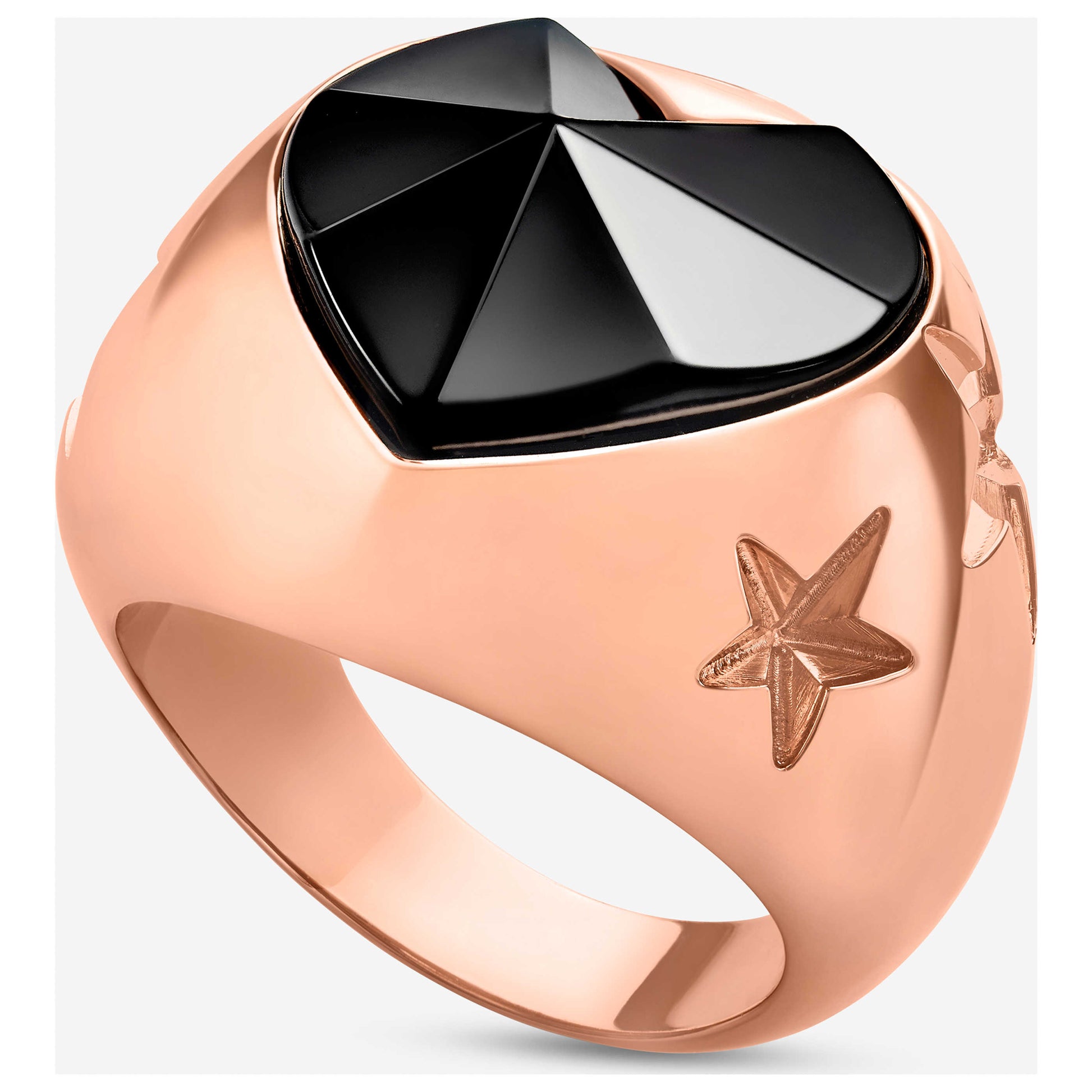 Front view of Baccarat Etoile Mon Coeur Women's Ring 2812878