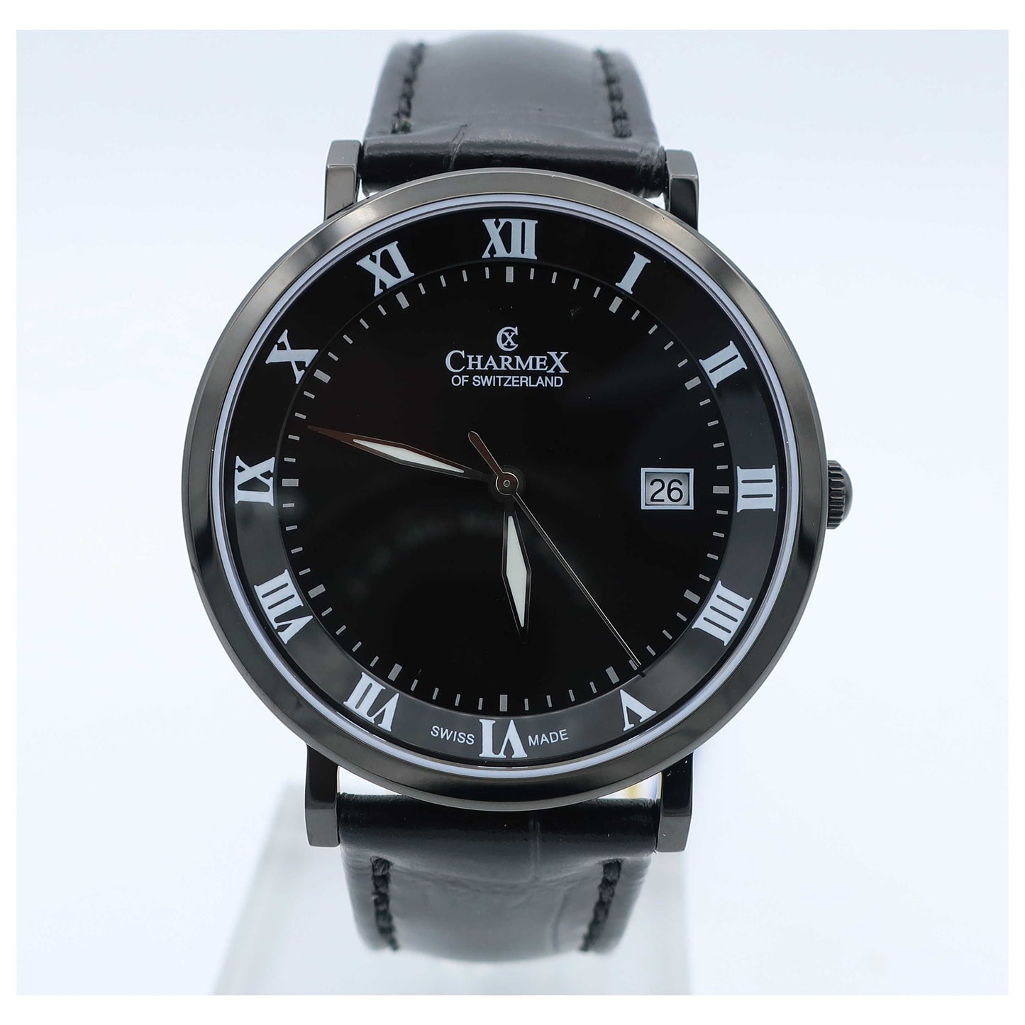 Front view of Charmex Copenhagen Men's Swiss Quartz (Battery-Powered) Watch 2815-SD