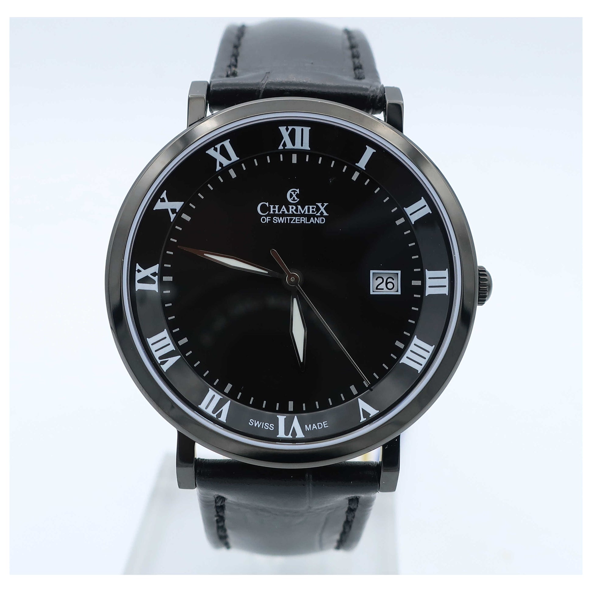 Front view of Charmex Copenhagen Men's Swiss Quartz (Battery-Powered) Watch 2815-SD