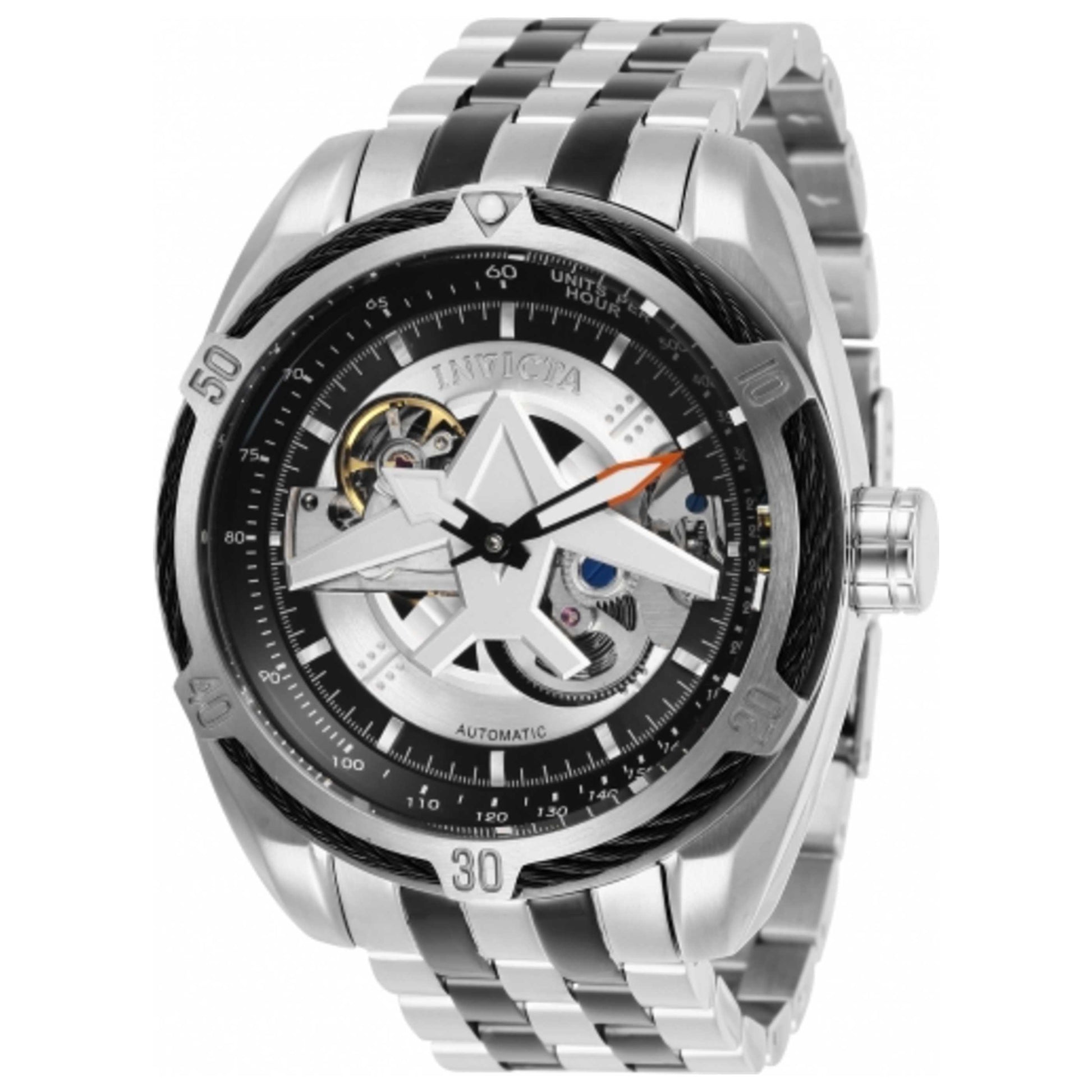 Front view of Invicta Aviator Men's Automatic Watch 28201