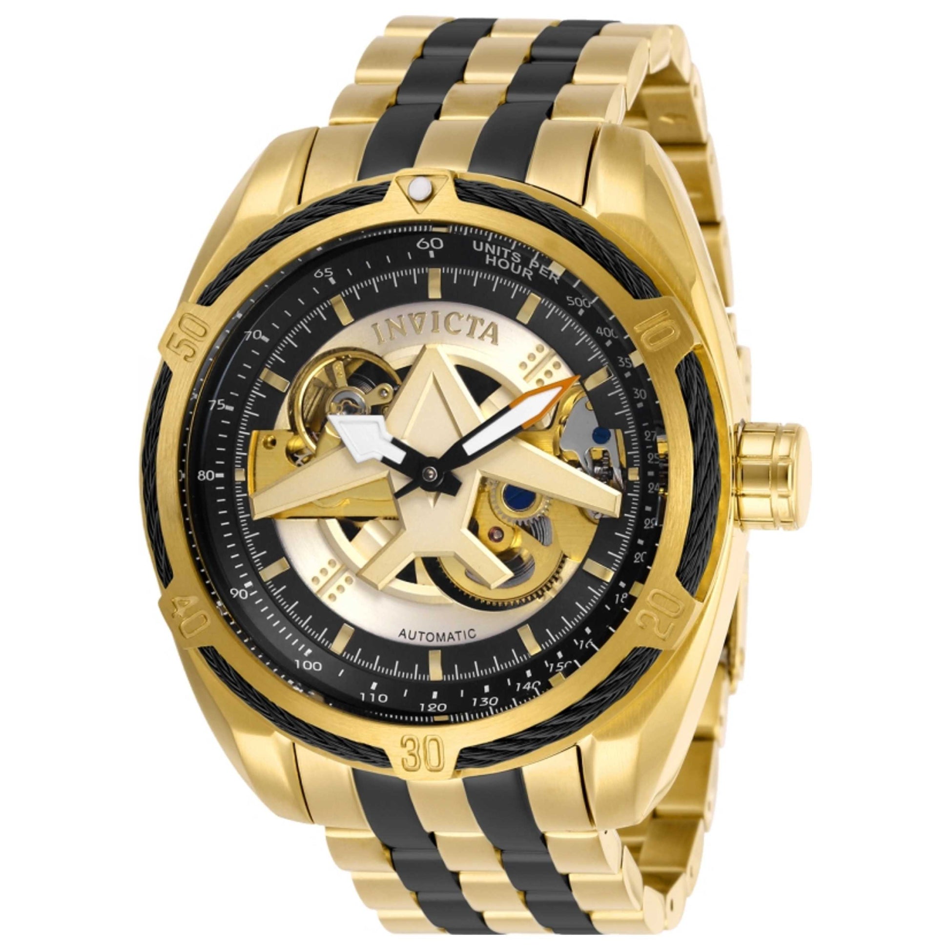 Front view of Invicta Aviator Men's Automatic Watch 28205