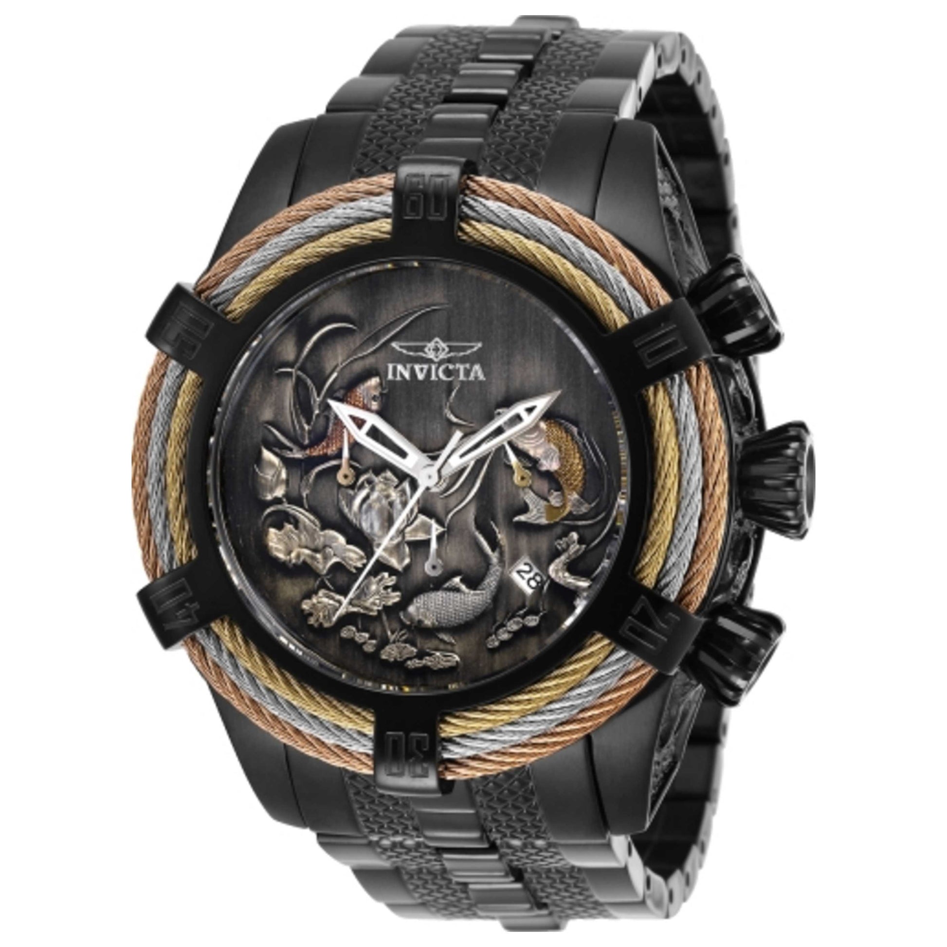 Front view of Invicta Bolt Men's Quartz Watch 28206