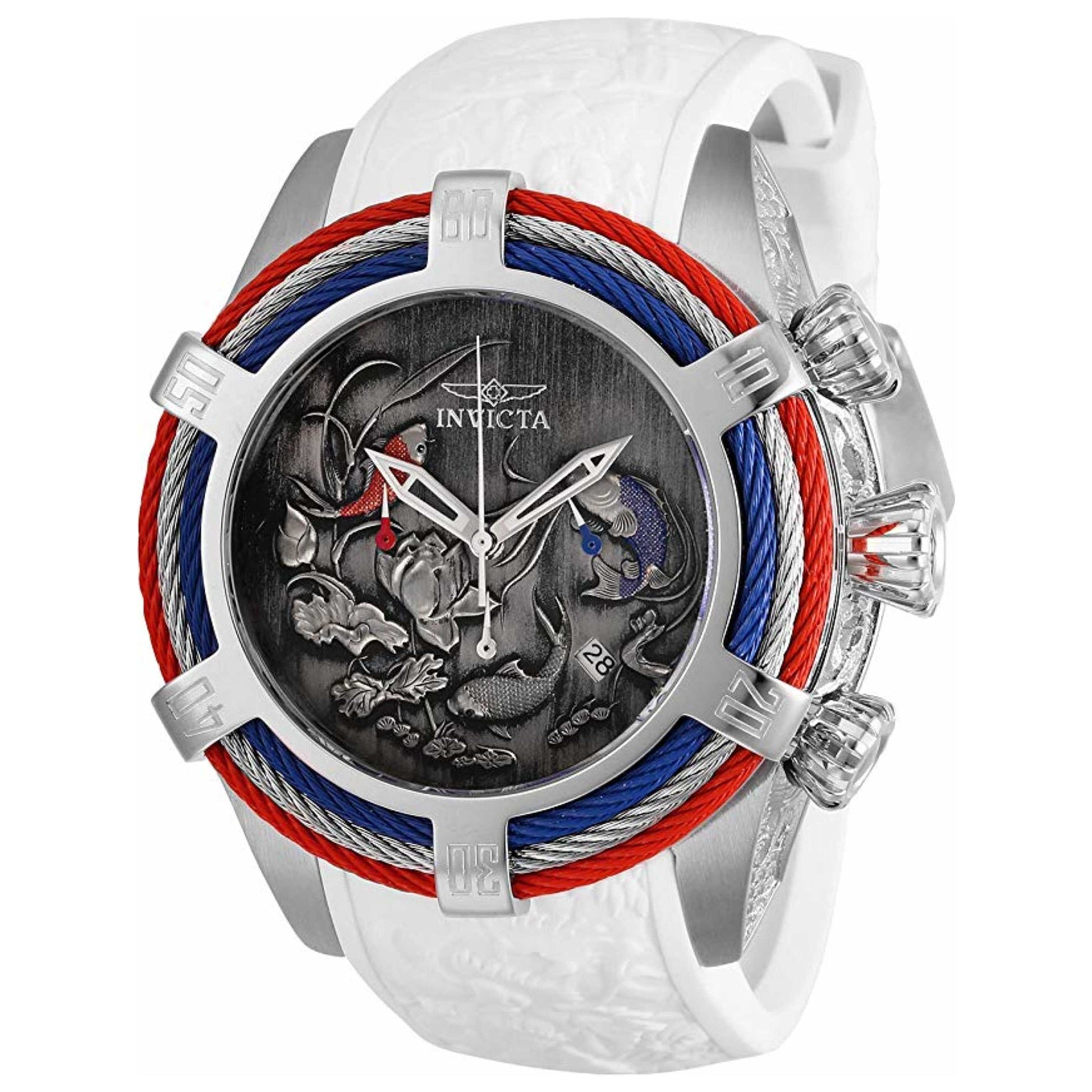 Front view of Invicta Bolt Men's Quartz Watch 28209
