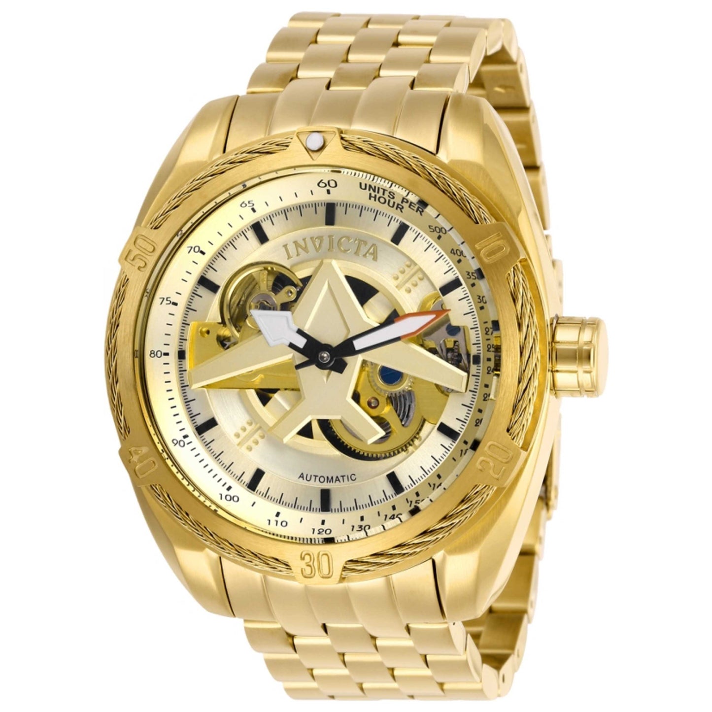 Front view of Invicta Aviator Men's Automatic Watch 28211